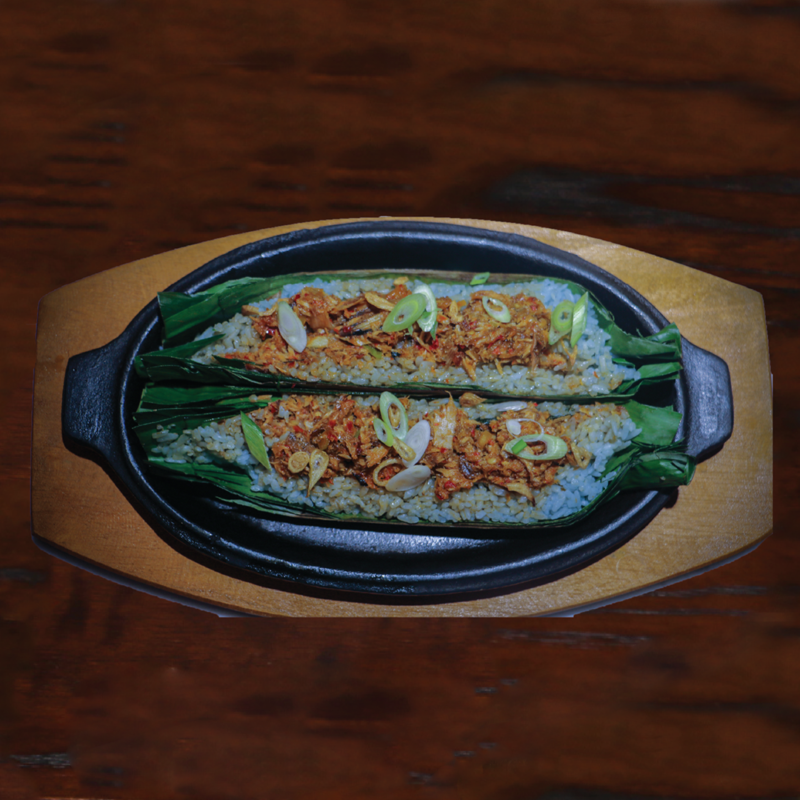 Nasi Bakar Bunga Telang
