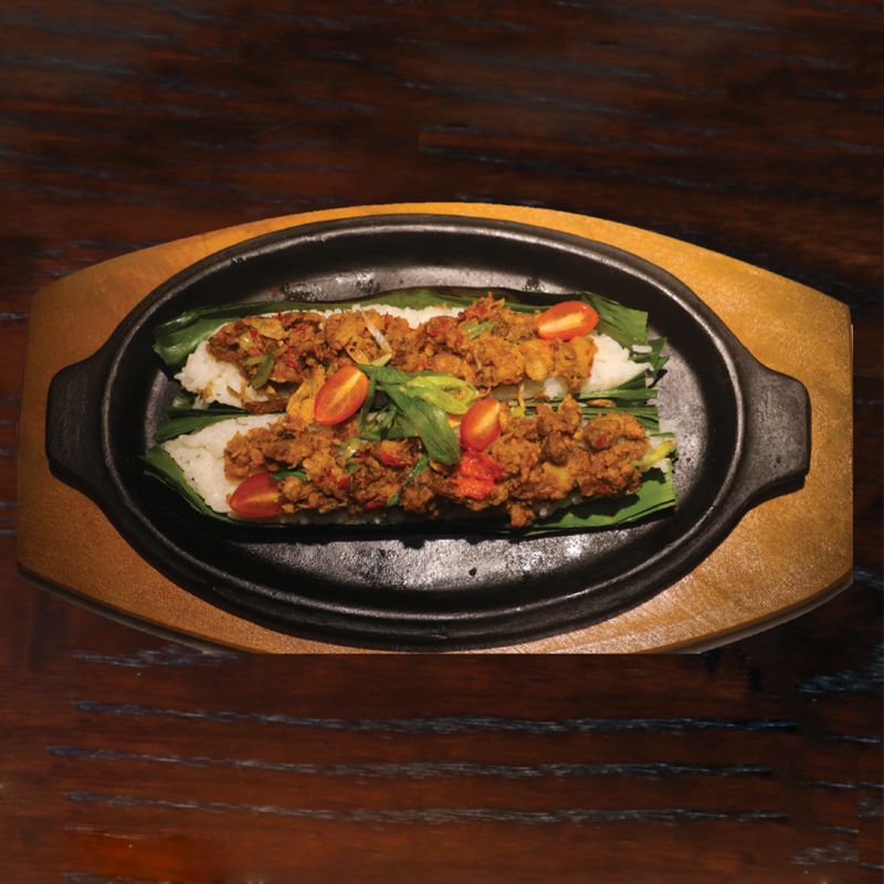 Nasi Bakar Tutug Oncom